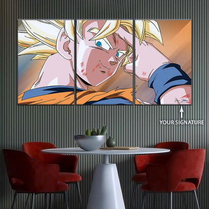 Dragon Ball Wall Art - DR5041 - Goku - Super Saiyan - Dragon Ball Z - Dragon Ball Poster - Dragon Ball Canvas