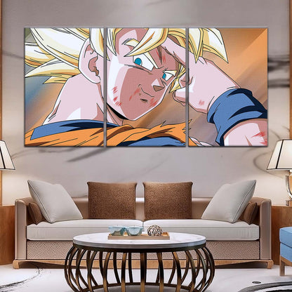 Dragon Ball Wall Art - DR5041 - Goku - Super Saiyan - Dragon Ball Z - Dragon Ball Poster - Dragon Ball Canvas