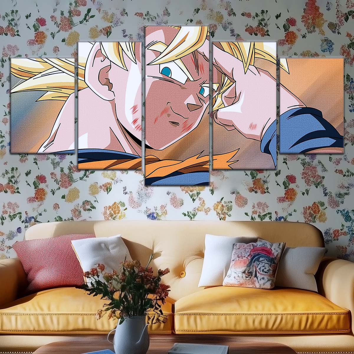Dragon Ball Wall Art - DR5041 - Goku - Super Saiyan - Dragon Ball Z - Dragon Ball Poster - Dragon Ball Canvas