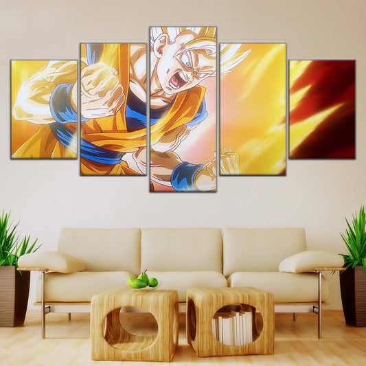 Dragon Ball Wall Art - DR5043 - Goku - Super Saiyan 2 - Dragon Ball DAIMA - Dragon Ball Poster - Dragon Ball Canvas