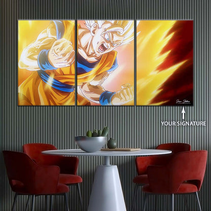 Dragon Ball Wall Art - DR5043 - Goku - Super Saiyan 2 - Dragon Ball DAIMA - Dragon Ball Poster - Dragon Ball Canvas