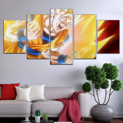 Dragon Ball Wall Art - DR5043 - Goku - Super Saiyan 2 - Dragon Ball DAIMA - Dragon Ball Poster - Dragon Ball Canvas