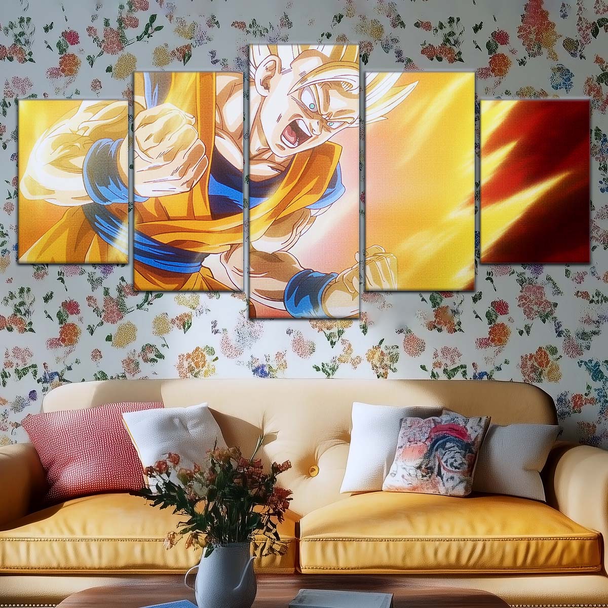 Dragon Ball Wall Art - DR5043 - Goku - Super Saiyan 2 - Dragon Ball DAIMA - Dragon Ball Poster - Dragon Ball Canvas