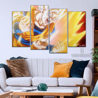 Dragon Ball Wall Art - DR5043 - Goku - Super Saiyan 2 - Dragon Ball DAIMA - Dragon Ball Poster - Dragon Ball Canvas