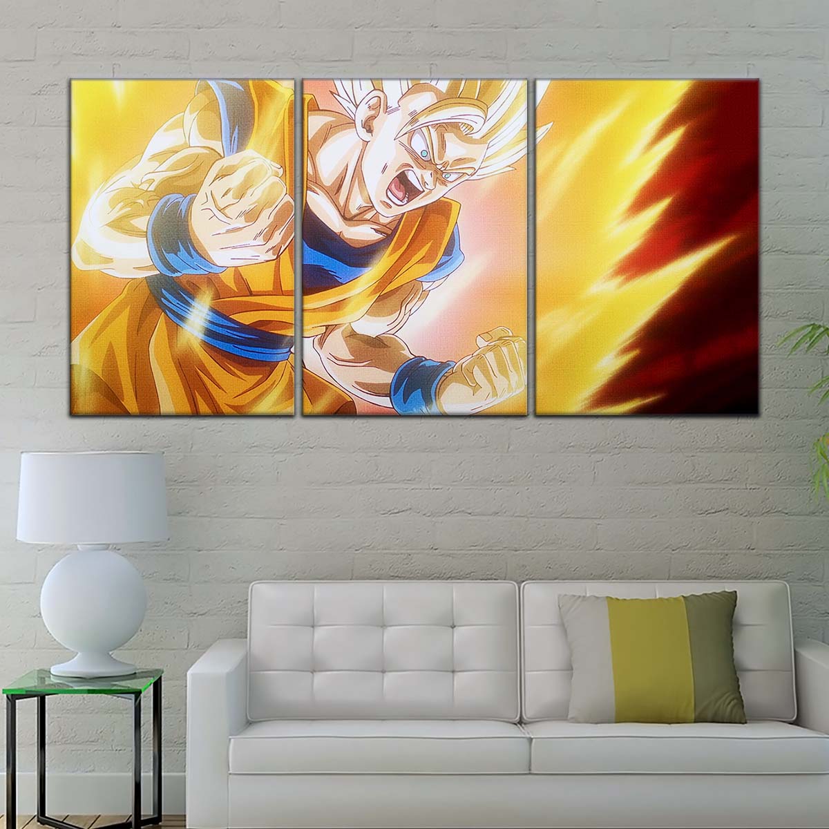 Dragon Ball Wall Art - DR5043 - Goku - Super Saiyan 2 - Dragon Ball DAIMA - Dragon Ball Poster - Dragon Ball Canvas