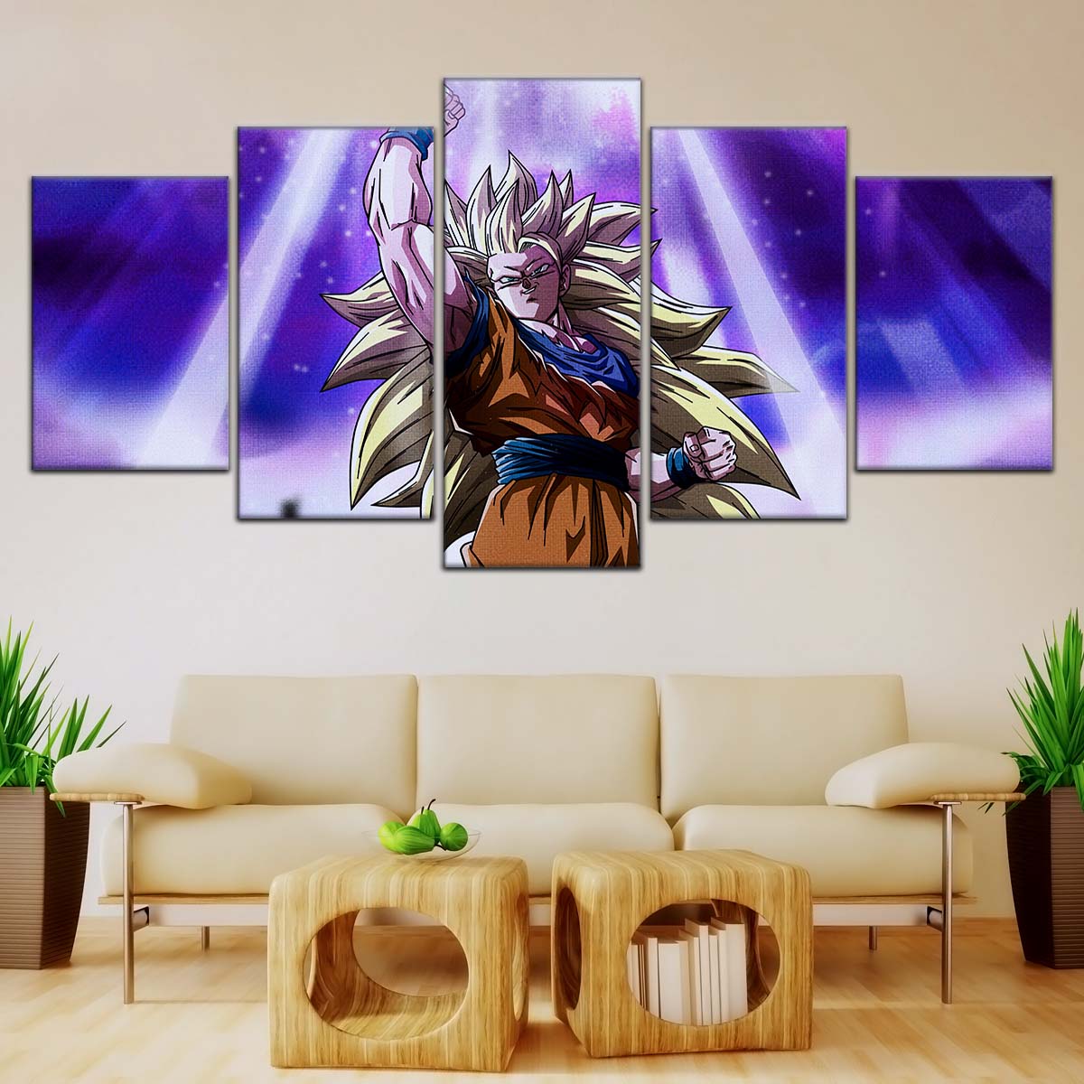 Dragon Ball Wall Art - DR5045 - Goku - Super Saiyan 3 - Dragon Ball Z - Dragon Ball Poster - Dragon Ball Canvas