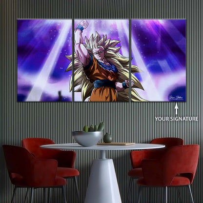 Dragon Ball Wall Art - DR5045 - Goku - Super Saiyan 3 - Dragon Ball Z - Dragon Ball Poster - Dragon Ball Canvas
