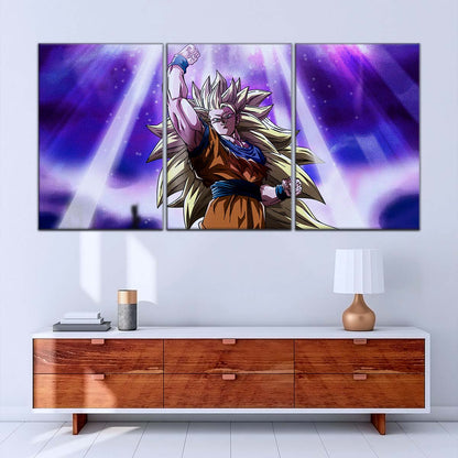 Dragon Ball Wall Art - DR5045 - Goku - Super Saiyan 3 - Dragon Ball Z - Dragon Ball Poster - Dragon Ball Canvas