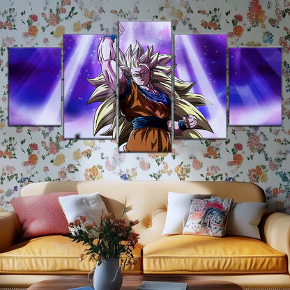 Dragon Ball Wall Art - DR5045 - Goku - Super Saiyan 3 - Dragon Ball Z - Dragon Ball Poster - Dragon Ball Canvas