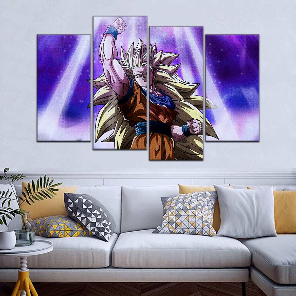 Dragon Ball Wall Art - DR5045 - Goku - Super Saiyan 3 - Dragon Ball Z - Dragon Ball Poster - Dragon Ball Canvas