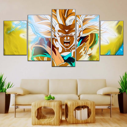 Dragon Ball Wall Art - DR5046 - Goku - Super Saiyan 3 - Dragon Ball Z - Dragon Ball Poster - Dragon Ball Canvas