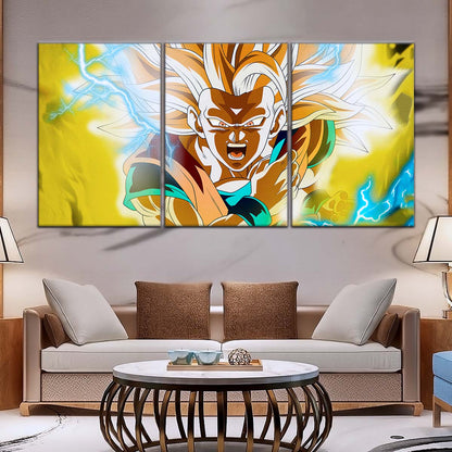 Dragon Ball Wall Art - DR5046 - Goku - Super Saiyan 3 - Dragon Ball Z - Dragon Ball Poster - Dragon Ball Canvas