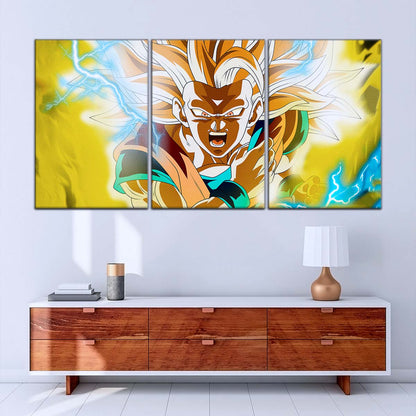Dragon Ball Wall Art - DR5046 - Goku - Super Saiyan 3 - Dragon Ball Z - Dragon Ball Poster - Dragon Ball Canvas