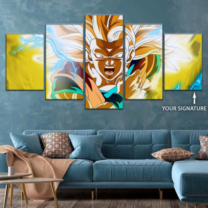 Dragon Ball Wall Art - DR5046 - Goku - Super Saiyan 3 - Dragon Ball Z - Dragon Ball Poster - Dragon Ball Canvas