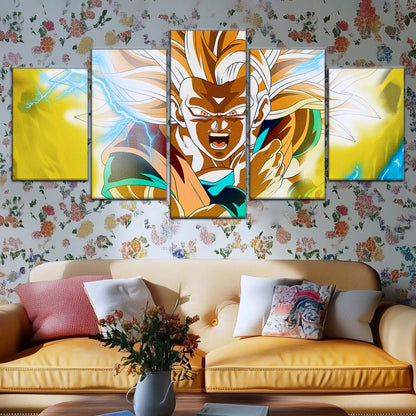 Dragon Ball Wall Art - DR5046 - Goku - Super Saiyan 3 - Dragon Ball Z - Dragon Ball Poster - Dragon Ball Canvas
