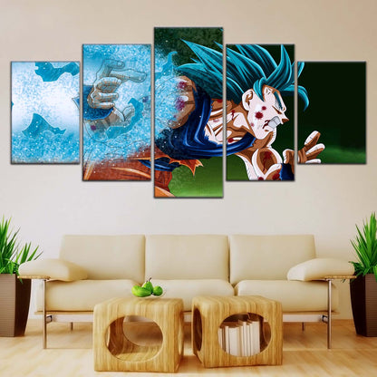 Dragon Ball Wall Art - DR5047 - Goku - Super Saiyan Blue - Dragon Ball Super - Dragon Ball Poster - Dragon Ball Canvas