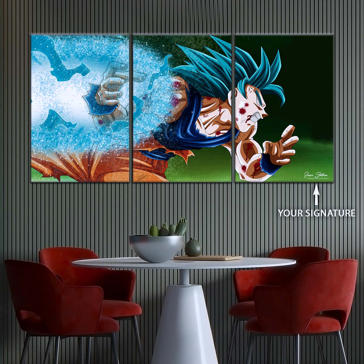 Dragon Ball Wall Art - DR5047 - Goku - Super Saiyan Blue - Dragon Ball Super - Dragon Ball Poster - Dragon Ball Canvas