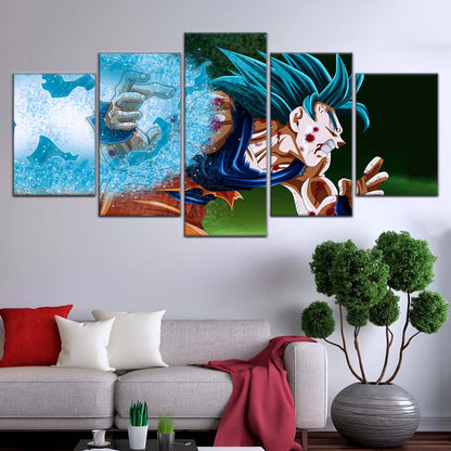 Dragon Ball Wall Art - DR5047 - Goku - Super Saiyan Blue - Dragon Ball Super - Dragon Ball Poster - Dragon Ball Canvas