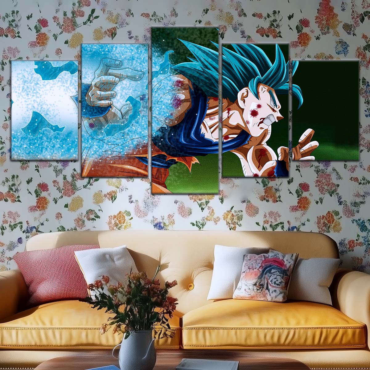 Dragon Ball Wall Art - DR5047 - Goku - Super Saiyan Blue - Dragon Ball Super - Dragon Ball Poster - Dragon Ball Canvas