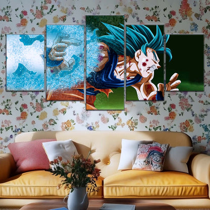 Dragon Ball Wall Art - DR5047 - Goku - Super Saiyan Blue - Dragon Ball Super - Dragon Ball Poster - Dragon Ball Canvas