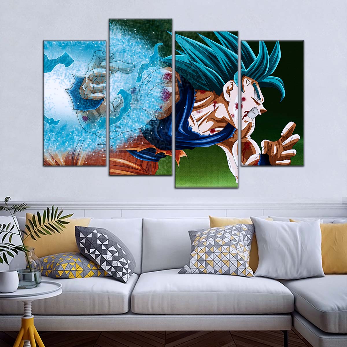 Dragon Ball Wall Art - DR5047 - Goku - Super Saiyan Blue - Dragon Ball Super - Dragon Ball Poster - Dragon Ball Canvas