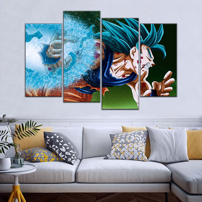 Dragon Ball Wall Art - DR5047 - Goku - Super Saiyan Blue - Dragon Ball Super - Dragon Ball Poster - Dragon Ball Canvas