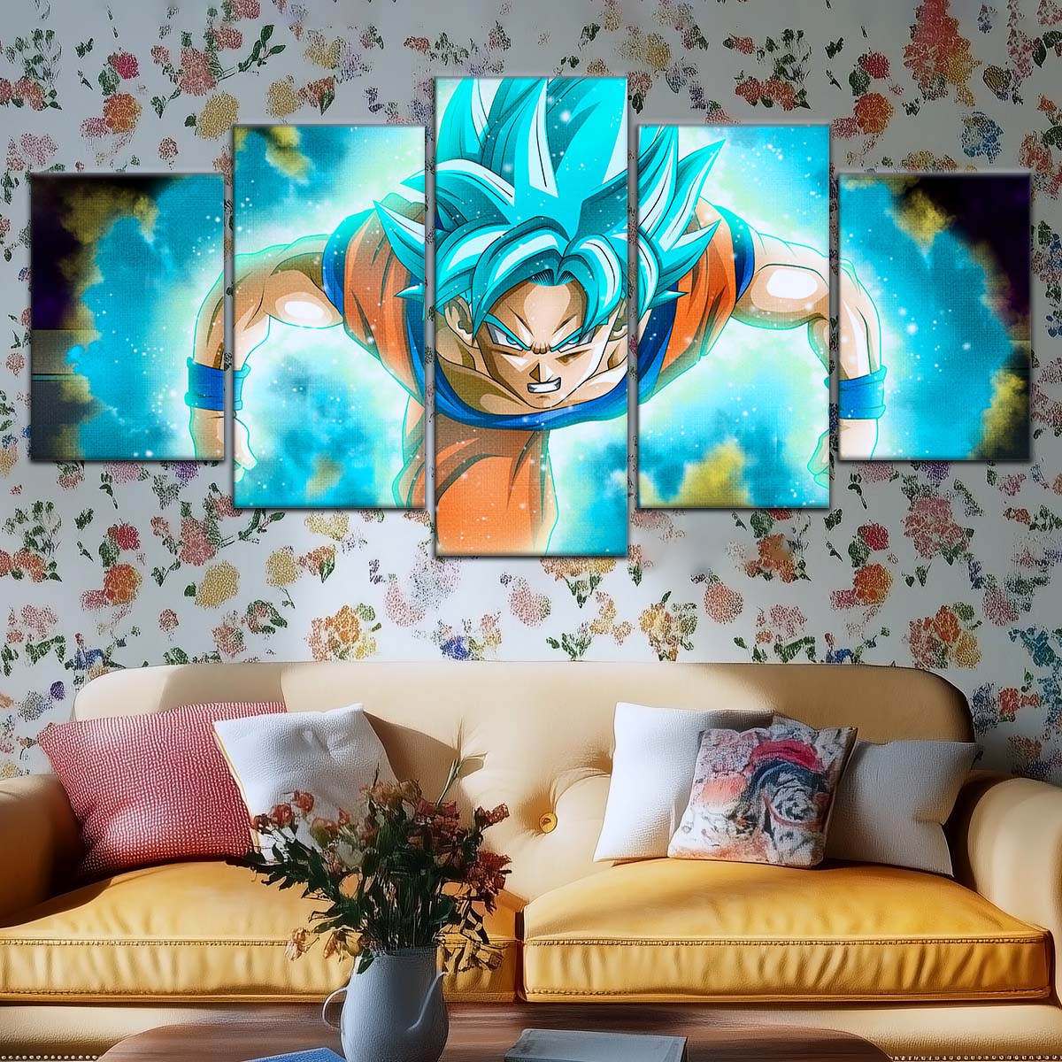 Dragon Ball Wall Art - DR5048 - Goku - Super Saiyan Blue - Dragon Ball Super - Dragon Ball Poster - Dragon Ball Canvas