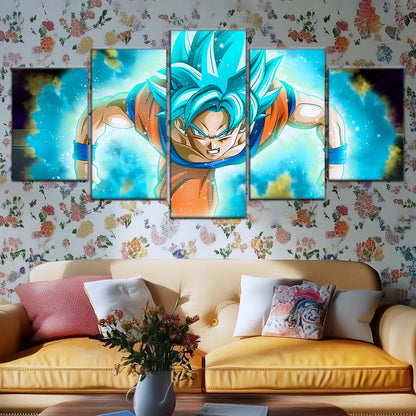 Dragon Ball Wall Art - DR5048 - Goku - Super Saiyan Blue - Dragon Ball Super - Dragon Ball Poster - Dragon Ball Canvas