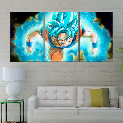 Dragon Ball Wall Art - DR5048 - Goku - Super Saiyan Blue - Dragon Ball Super - Dragon Ball Poster - Dragon Ball Canvas