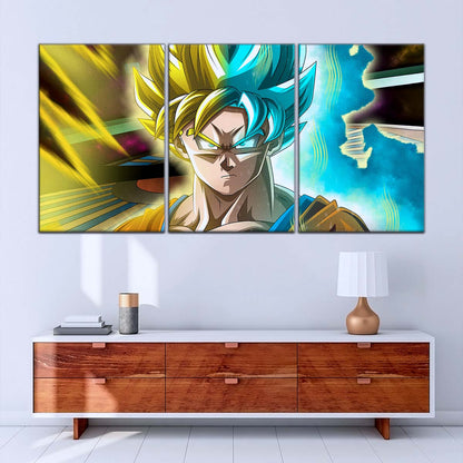 Dragon Ball Wall Art - DR5049 - Goku - Super Saiyan Blue - Dragon Ball Super - Dragon Ball Poster - Dragon Ball Canvas