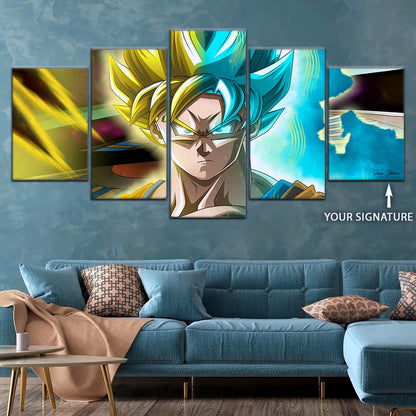 Dragon Ball Wall Art - DR5049 - Goku - Super Saiyan Blue - Dragon Ball Super - Dragon Ball Poster - Dragon Ball Canvas