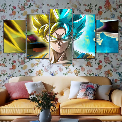 Dragon Ball Wall Art - DR5049 - Goku - Super Saiyan Blue - Dragon Ball Super - Dragon Ball Poster - Dragon Ball Canvas