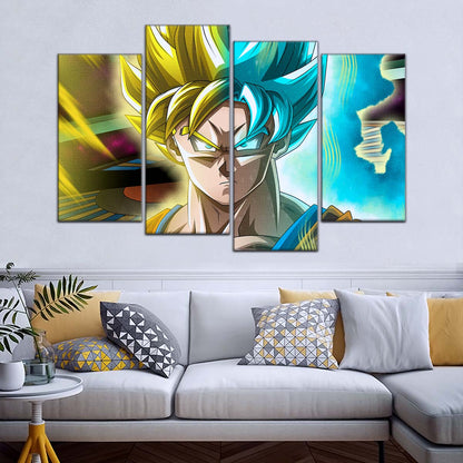Dragon Ball Wall Art - DR5049 - Goku - Super Saiyan Blue - Dragon Ball Super - Dragon Ball Poster - Dragon Ball Canvas