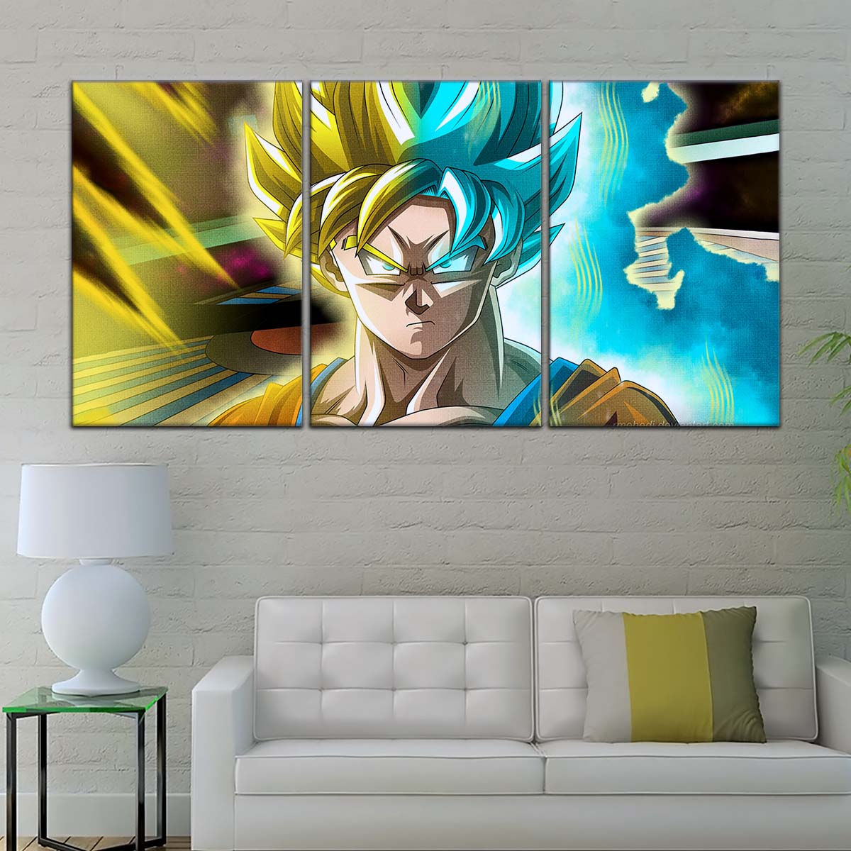 Dragon Ball Wall Art - DR5049 - Goku - Super Saiyan Blue - Dragon Ball Super - Dragon Ball Poster - Dragon Ball Canvas