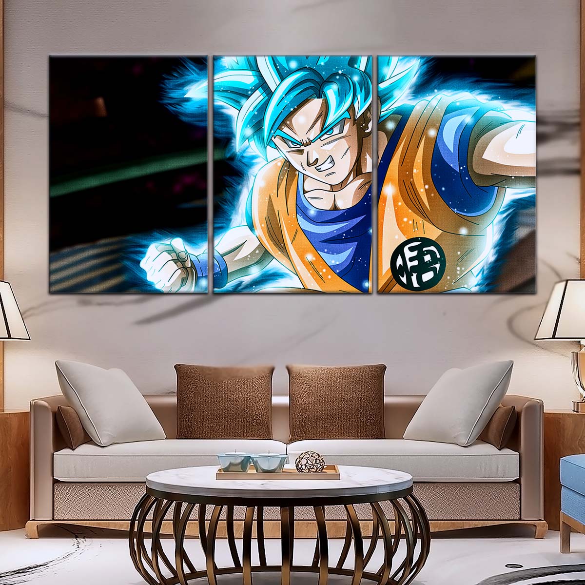 Dragon Ball Wall Art - DR5050 - Goku - Super Saiyan Blue - Dragon Ball Super - Dragon Ball Poster - Dragon Ball Canvas
