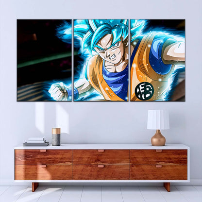 Dragon Ball Wall Art - DR5050 - Goku - Super Saiyan Blue - Dragon Ball Super - Dragon Ball Poster - Dragon Ball Canvas