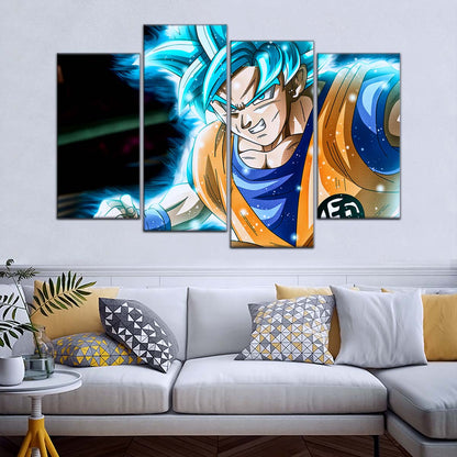 Dragon Ball Wall Art - DR5050 - Goku - Super Saiyan Blue - Dragon Ball Super - Dragon Ball Poster - Dragon Ball Canvas
