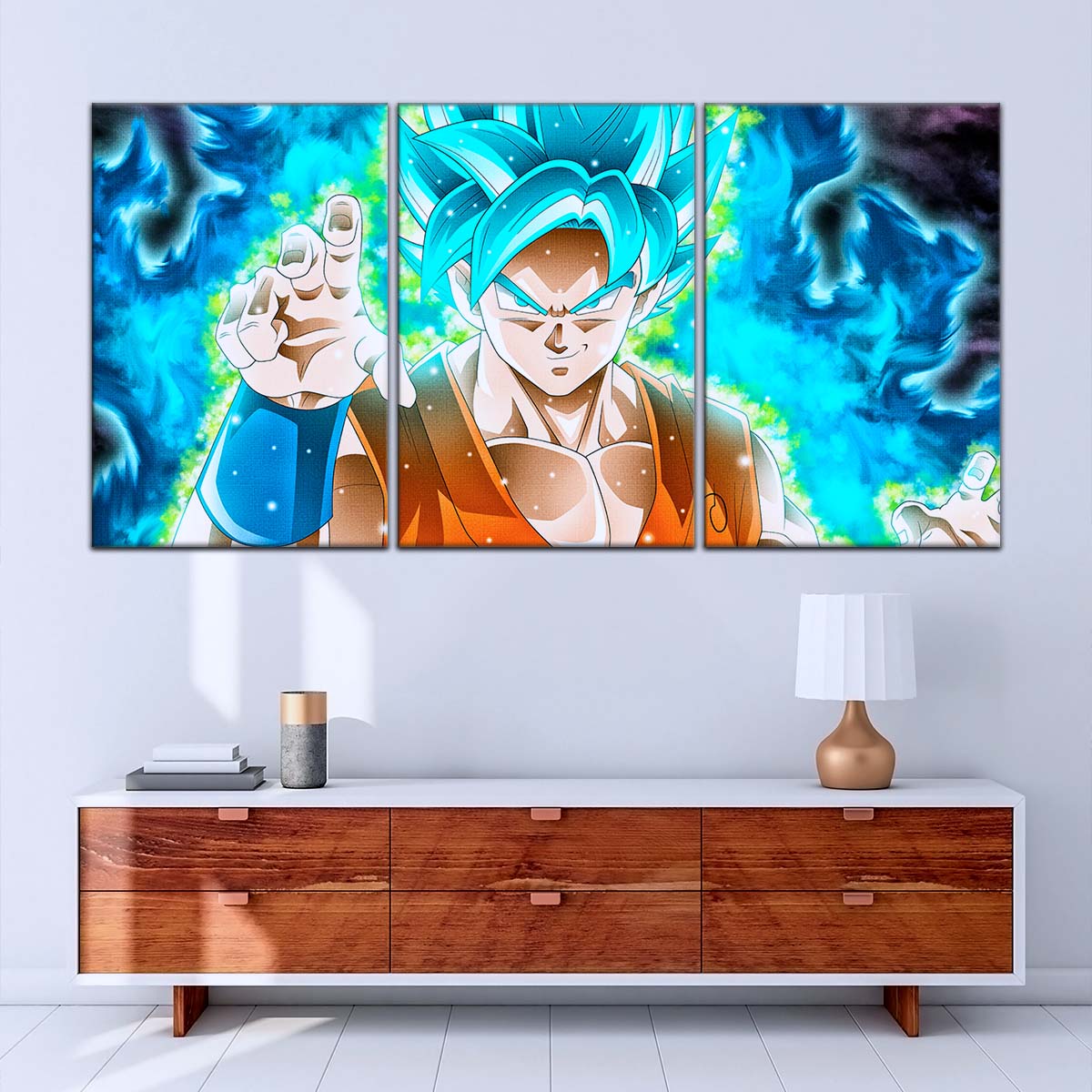 Dragon Ball Wall Art - DR5051 - Goku - Super Saiyan Blue - Dragon Ball Super - Dragon Ball Poster - Dragon Ball Canvas