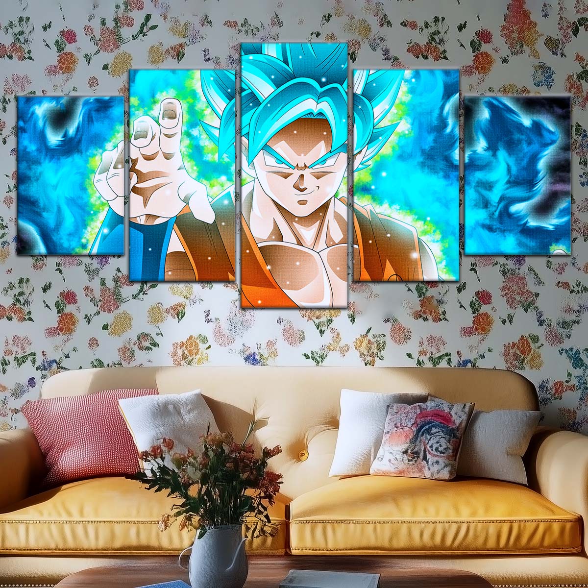 Dragon Ball Wall Art - DR5051 - Goku - Super Saiyan Blue - Dragon Ball Super - Dragon Ball Poster - Dragon Ball Canvas