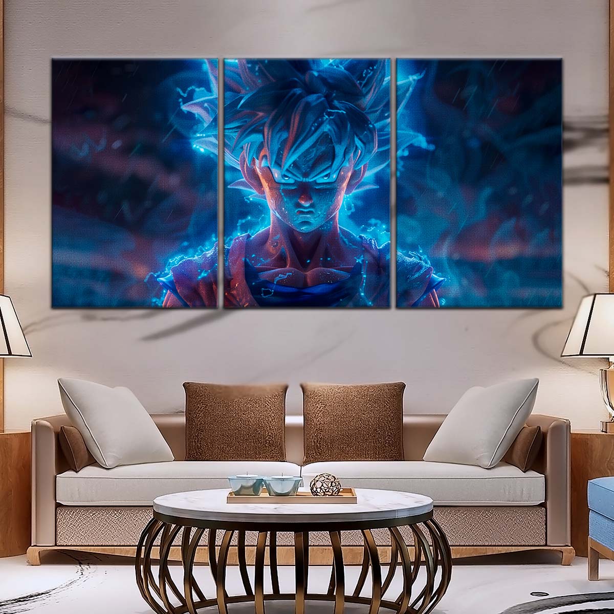 Dragon Ball Wall Art - DR5052 - Goku - Super Saiyan Blue - Dragon Ball Super - Dragon Ball Poster - Dragon Ball Canvas