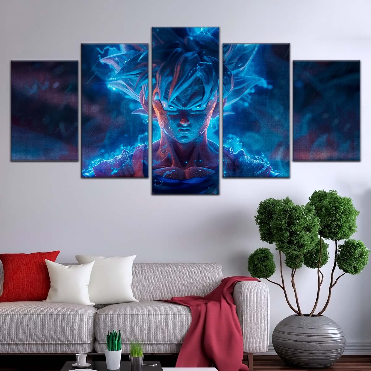 Dragon Ball Wall Art - DR5052 - Goku - Super Saiyan Blue - Dragon Ball Super - Dragon Ball Poster - Dragon Ball Canvas