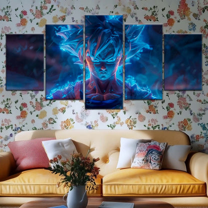 Dragon Ball Wall Art - DR5052 - Goku - Super Saiyan Blue - Dragon Ball Super - Dragon Ball Poster - Dragon Ball Canvas
