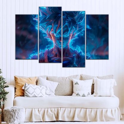Dragon Ball Wall Art - DR5052 - Goku - Super Saiyan Blue - Dragon Ball Super - Dragon Ball Poster - Dragon Ball Canvas