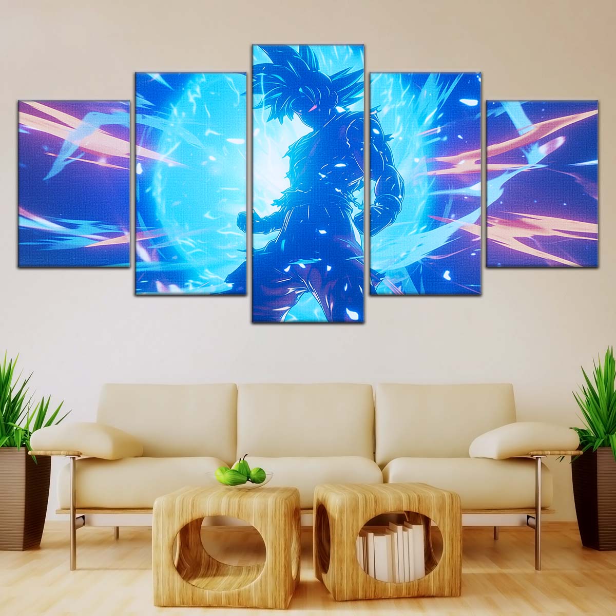 Dragon Ball Wall Art - DR5053 - Goku - Super Saiyan Blue - Dragon Ball Super - Dragon Ball Poster - Dragon Ball Canvas