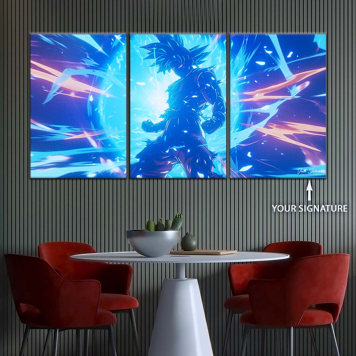 Dragon Ball Wall Art - DR5053 - Goku - Super Saiyan Blue - Dragon Ball Super - Dragon Ball Poster - Dragon Ball Canvas