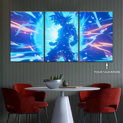 Dragon Ball Wall Art - DR5053 - Goku - Super Saiyan Blue - Dragon Ball Super - Dragon Ball Poster - Dragon Ball Canvas