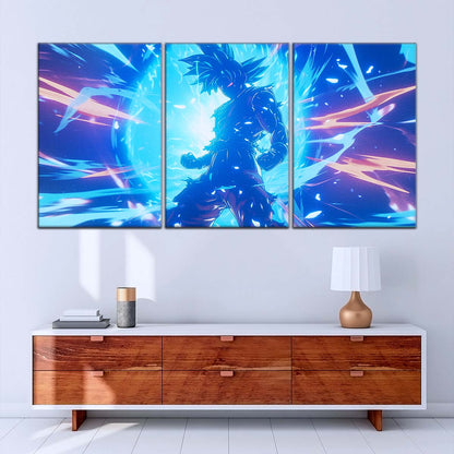 Dragon Ball Wall Art - DR5053 - Goku - Super Saiyan Blue - Dragon Ball Super - Dragon Ball Poster - Dragon Ball Canvas