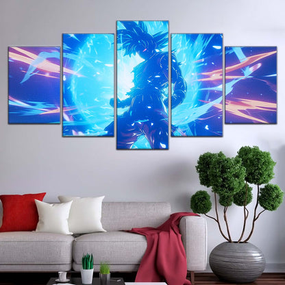 Dragon Ball Wall Art - DR5053 - Goku - Super Saiyan Blue - Dragon Ball Super - Dragon Ball Poster - Dragon Ball Canvas