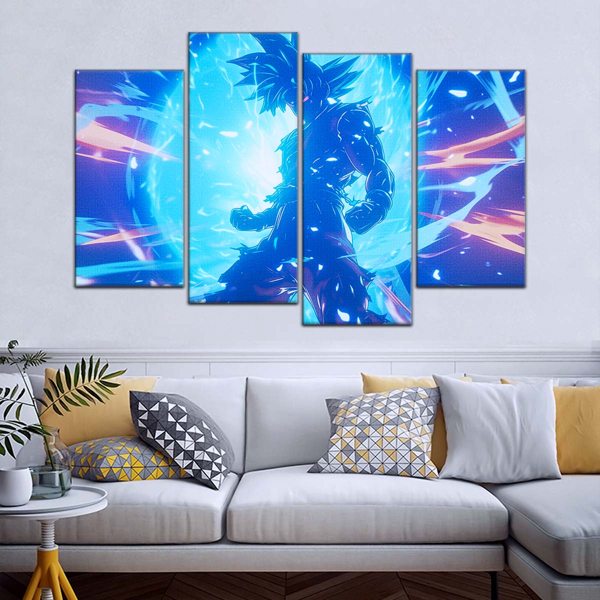 Dragon Ball Wall Art - DR5053 - Goku - Super Saiyan Blue - Dragon Ball Super - Dragon Ball Poster - Dragon Ball Canvas