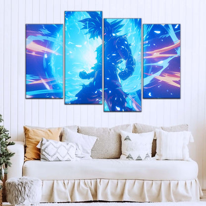 Dragon Ball Wall Art - DR5053 - Goku - Super Saiyan Blue - Dragon Ball Super - Dragon Ball Poster - Dragon Ball Canvas